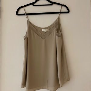 Aritzia nude mesh cami